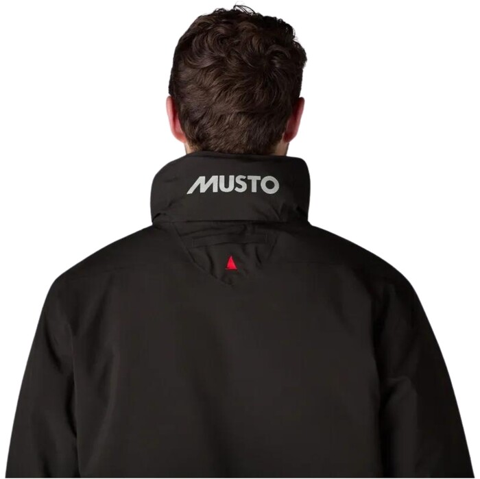 2024 Musto Hombres BR1 Primaloft Chaqueta De Capa Intermedia 82580 - Black